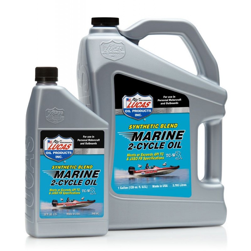 Lucas Synthetic Blend 2-takts marinolja 946ml